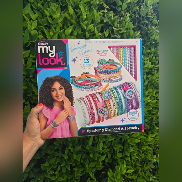 NWT Cra-Z-Art Shimmer 'n Sparkle Diamond Art Jewelry - Picture 4 of 9